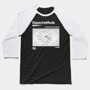 Depeche Mode // Waiting for the Night - Artwork 90's Design Baseball T-Shirt